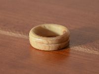 Fingerring Flieder, Handarbeit, Unikat